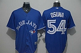 Toronto Blue Jays #54 Roberto Osuna Blue New Cool Base Stitched Baseball Jersey,baseball caps,new era cap wholesale,wholesale hats